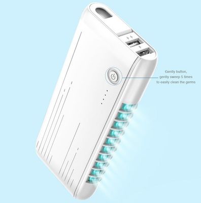 144mm 6000mAH Power Bank Portable Charger With UV Sanitizing Light