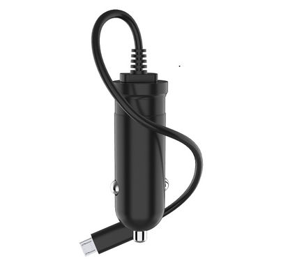 Micro USB A 5V2.4A 12W OEM ODM Single Port Car Charger