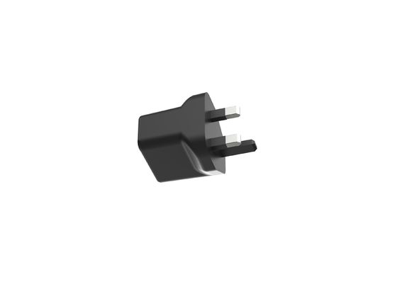 Fireproof PC 5V2.4A 3 Pin UK Mains Charger With Single USB