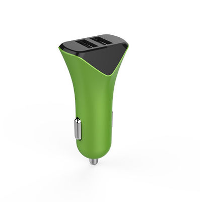 2 Micro USB 2.4A Polychrome Dual Port Car Charger