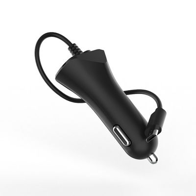 KOSUN 5V1A Auto Drive Dual USB Smart Charger With Cable