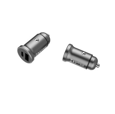 Cell Phone PD18W 5V2.4A Dual USB C PD Car Charger