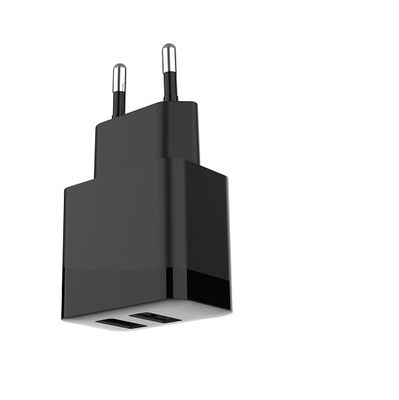 Dual Ports ErP 5V2.4A European USB Charger Mobile Cable Charger