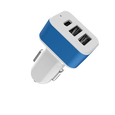 PC ABS 5V4.4A 29W Car Charger Multiple Devices