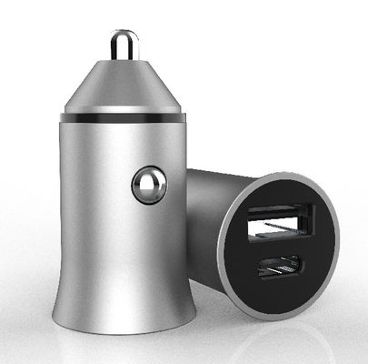 ROHS Dual USB A & USB C PD18W 9V2A Cell Phone Car Charger