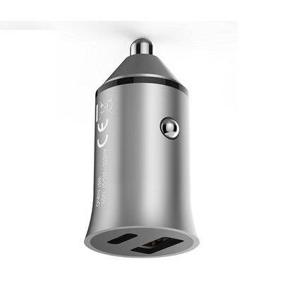 ROHS Dual USB A & USB C PD18W 9V2A Cell Phone Car Charger