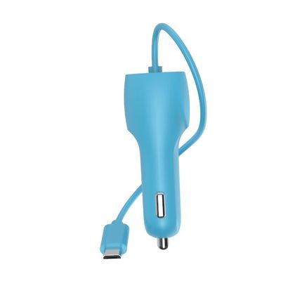 USB-A ABS 12W FCC ROHS 5V2.4A 1 Port Car Charger