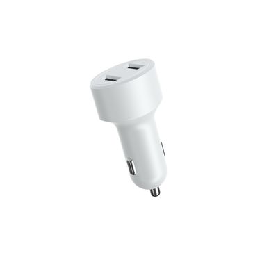 TBC PC ABS QC 36W 12V1.5A Double USB Socket For Car