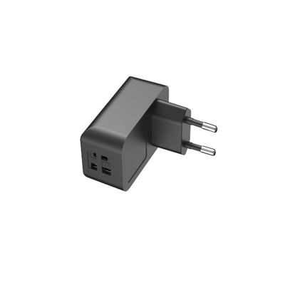 RoHS 5V 3.4A EU Dual Port Usb Wall Charger For Mobile Phone
