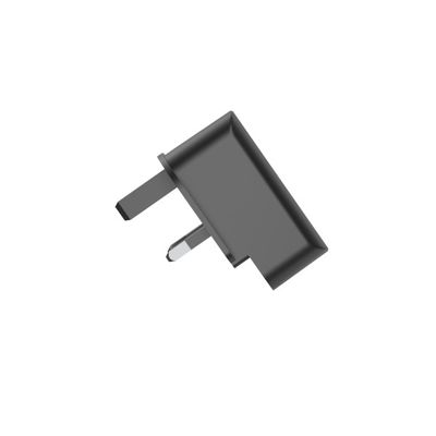 RoHS BV Single USB 5V2.4A Usb Wall Charger UK Fireproof PC