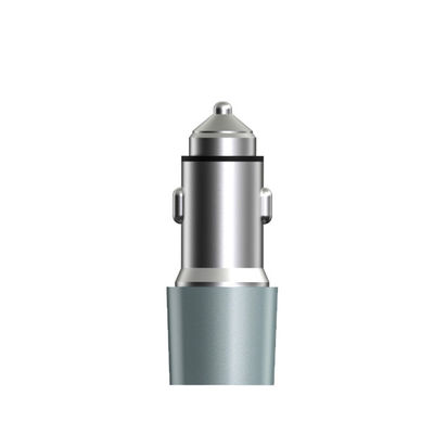 Dual Port Car Charger USB A Smart IC Universal 5V4.8A, 24W Car Charger