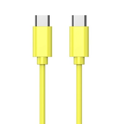 PVC Braided 5V3A 1M Type C To Type C Cable USB2.0