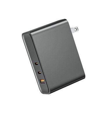 Anti Fire Plastic 120 Watt GaN Charger OLP Mobile Travel Adapter