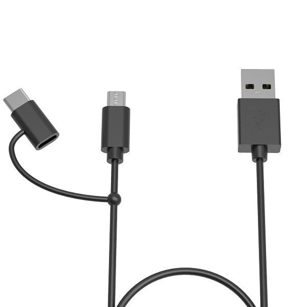 USB A To Micro 5V2.4A Multi charging cable 480Mbps Lightning C48