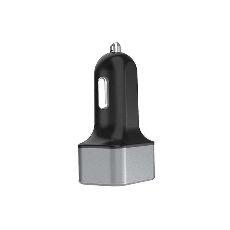 22W TBC 5V4.4A PAHs Multiple Port Car Charger Micro USB-A